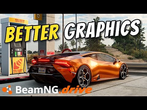 How To Improve BeamNG Graphics with Mods! (Ultra Realism Tutorial)