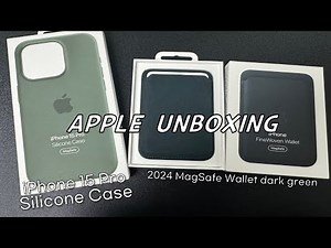 🍎 맥세이프 카드지갑 언박싱 | 애플 언박싱 | 3달 사용 후기 | Apple MagSafe FineWoven Wallet | Apple Unboxing 📦