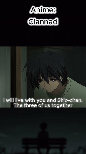 Clannad: Nagisa and Tomoya #anime #animeedits #clannadafterstory