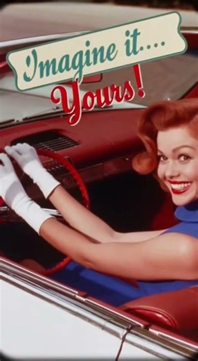 1962 Win a Convertible Contest Ad | Vintage TV Sweepstakes Parody