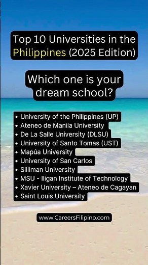 🎓 Top 10 Universities in the Philippines 🇵🇭