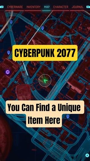 You Can Find a Unique Item Here – Cyberpunk 2077 #shorts #cyberpunk