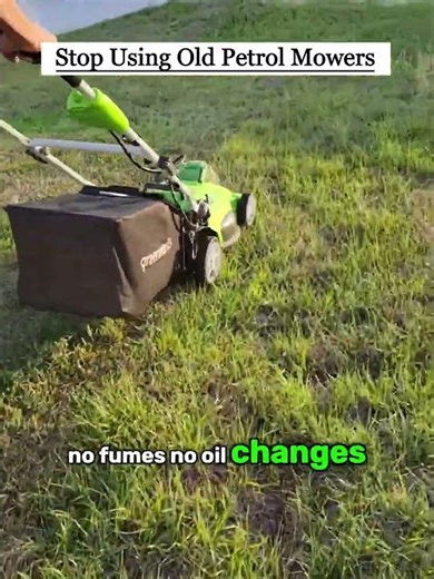 One Button Start Lawn Mower 🔥| Best Cordless Lawn Mower ⚡| #lawnmower, #cordlessmower, #gardentools,