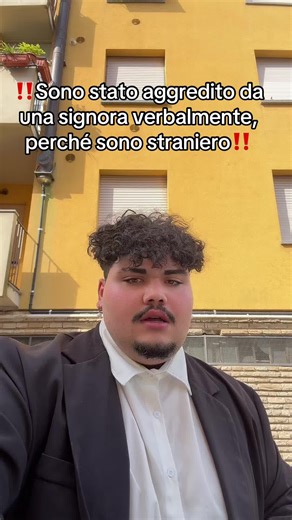 Razzismo, aggressione verbale: sono indignato