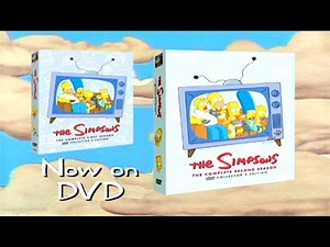 The Simpsons - The Complete Second Season Collector's Edition DVD Advertisement