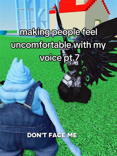 #roblox #fyp #robloxfyp #voicechat #trolling | making people uncomfortable with my voice
