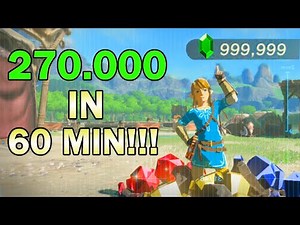 Infinite Ruby Glitch in BotW😱! | Ruby farmen