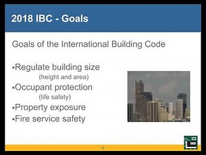 Design for Fire Resistance Using the International Building Code