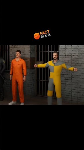 Why Prison Uniforms Aren’t All the Same Color ! #howitworks #youtubeshorts