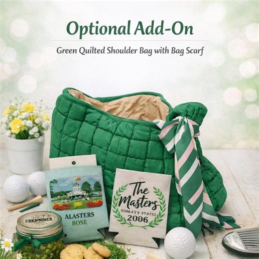 Masters Party Swag Basket, Augusta Inspired Golf Gift Set, Viewing Party Supplies - Etsy