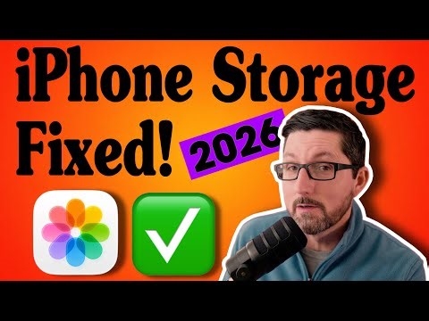 iPhone Photos & Storage Explained (2026) — Stop “Storage Full” Warnings Forever