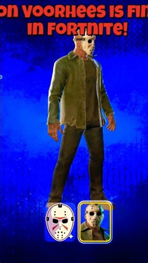 Jason Voorhees in Fortnite?! 😱 Friday the 13th x Fortnite Collab #Shorts