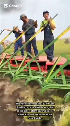 steam tractor in farming 1905