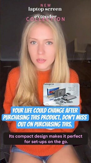 Triple Screen Laptop Setup! 💻🔥 | Best Portable Monitor | Must-Have Amazon Find!#shorts #review