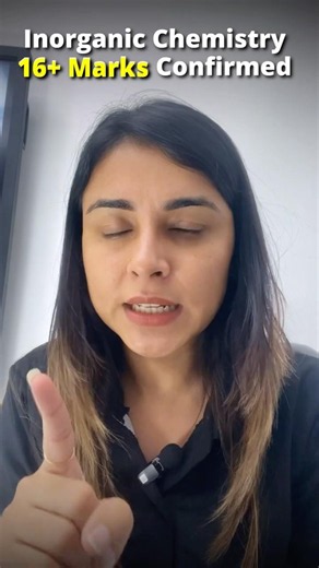 16 Marks Confirm in Inorganic Chemistry? 🔥 Must-Know Concepts | Anushka Mam #shorts
