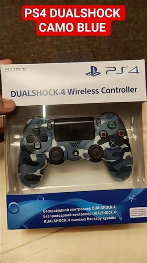 This Blue Camo PS4 controller looks insane! #shorts #playstation #controller #gaming #ps4 #ps5 #yt