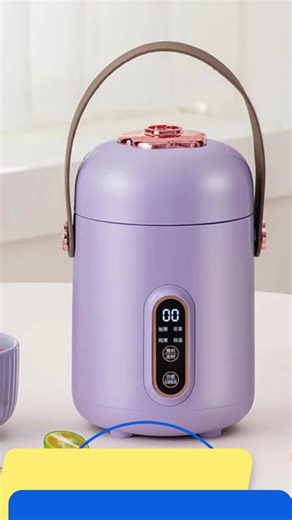 BECWARE Multifunction Portable For Travel And Home Mini Electric Cup 900ML 办公室电炖盅，一万个好，用了就知道！#kitchenware #kitchenwarewholesale #kitchenappliances