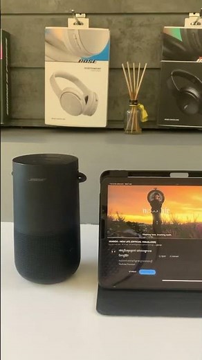 Bose portable smart speaker