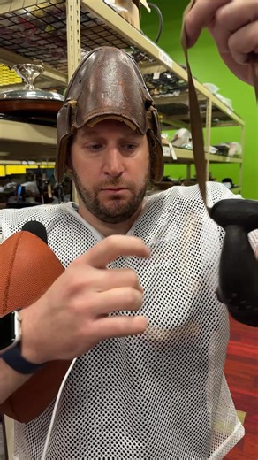 In 1800s football, helmets were optional, but injuries were not. 🏈 The first game of American football is said to have taken place on November 6th, 1869, and it bore little resemblance to the sport showcased at the Super Bowl today. Believe It or Not!, before the advent of polycarbonate helmets equipped with face braces, impact indicator chin straps, and air pads, most players wore a simple leather cap and a nose guard…if anything at all! Let’s take a look at some of the vintage football gear i