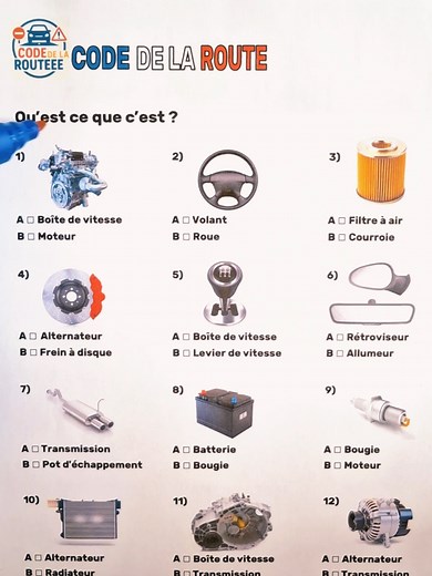 Quiz Mécanique Automobile : Testez vos connaissances !