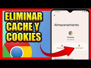✅COMO ELIMINAR CACHE Y COOKIES EN GOOGLE CHROME