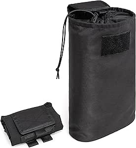 TSPRO MOLLE Drop-Dump Utility Pouch Folding Tactical Magazine Holder for Belts