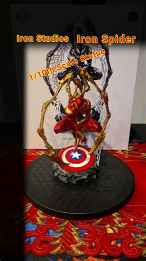 Iron Studios Iron Spider 1/10th Scale Statue Event Exclusive