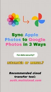 How to Sync Apple Photos with Google Photos | Step-by-Step Guide #multcloud #cloudstorage #cloudsync