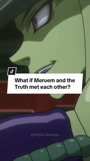 Meruem and the Truth Encounter | Anime Crossover