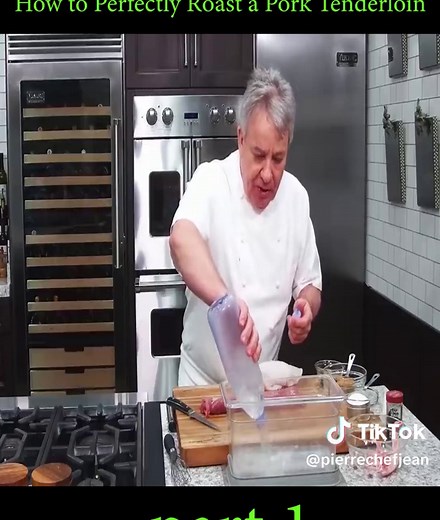 How to Perfectly Roast a Pork Tenderloin #cookingtips #cooking #chefjean #pierre #Steak #Poivre #Perfect #Turkey #pierrechefjean #fyp