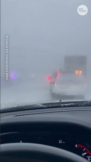 Blizzard slams Midwest and West with whiteout conditions and deep snow