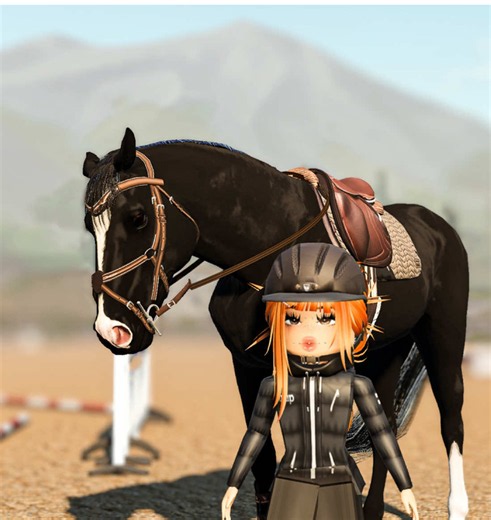 Training a New Horse in the Roblox Horse Game | Oak County Stables
