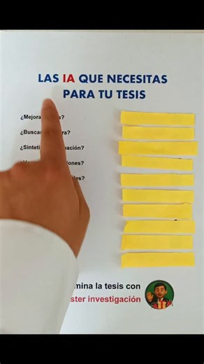 Inteligencias artificiales para tesis. Está lista de inteligencias artificiales te ayudarán a terminar la tesis. Escribir la tesis con inteligencia artificial como ayuda para avanzar más rápido. Herramientas de inteligencia artificial que te ayudarán a hacer la tesis. Marco teórico y la inteligencia artificial #tesis #ia #inteligenciaartificial | Mister Investigación