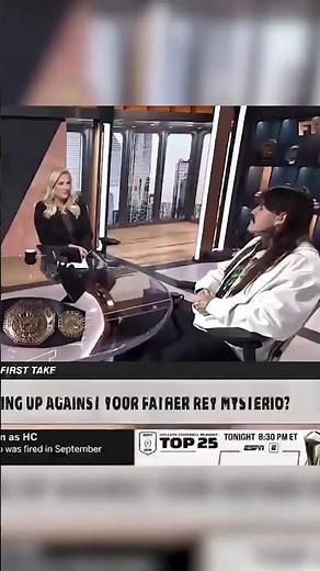 Dominik Mysterio’s Coldest Interview Moment! #wwe #wrestling