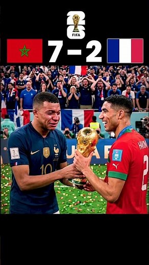France vs Morocco 😳 | Penalty Dream #France #Morocco #Mbappe #Hakimi #worldcup #football #uk
