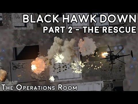 Black Hawk Down - The Battle of Mogadishu 1993, Part 2 - Animated