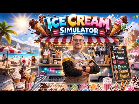ICE CREAM SIMULATOR / DEMO: LE MEILLEUR GLACIER DE LA REGION
