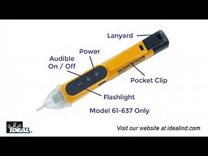 Non-Contact Voltage Testers (61-637 & 61-627) | IDEAL Electrical