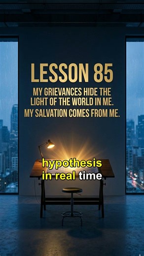 ACIM Lesson 85 - The Light of the World (Sinless Sounds) #Shorts