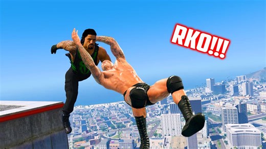 GTA 5 WWE Wrestling – Epic Ragdoll Showdowns
