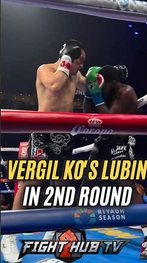 Vergil Ortiz KNOCKOUTS Lubin in the 2nd round! [CLOSE UP]