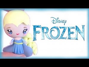 Disney's Frozen Elsa Chibi Polymer Clay Tutorial