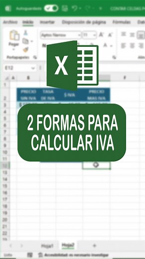 Cómo calcular el IVA en Excel fácilmente