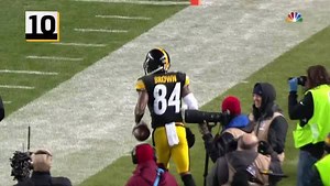 Antonio Brown's TOP 10 PLAYS from 2017! 🔥🔥🔥 | NFL