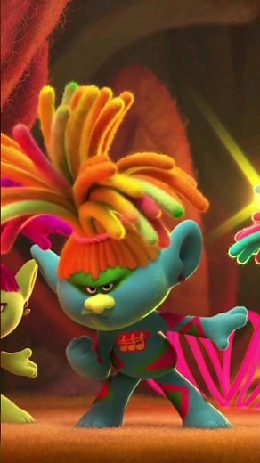 TROLLS WORLD TOUR (2020) - Reggaeton and K-Pop trolls dance fight