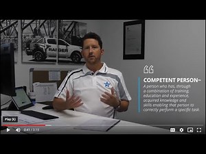 What is a competent person? Australian Standards Definition