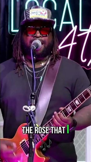 Epic Live Performance: Local Band Shines Under Neon Lights! #shorts