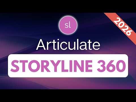Articulate Storyline 360 Tutorial (2025) | Full Course for Beginners