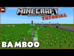 Bamboo Farm + Infinite Fuel In Minecraft 1.19 Bedrock