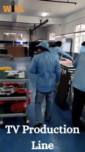 Advanced TV Production Line | Smart Manufacturing in Action